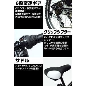 CTB206 20インチ子供用自転車 マウンテ...の詳細画像2