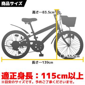 CTB206 20インチ子供用自転車 マウンテ...の詳細画像4
