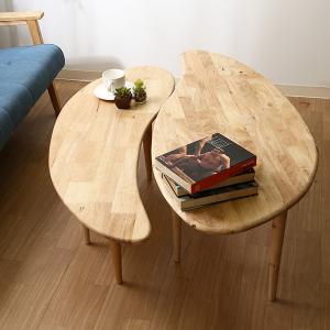 センターテーブル テーブル 木製テーブル 木製 楕円 楕円形テーブル ローテーブル フロアテーブル 机 コーヒーテーブル 天然木 ラバーウッド｜cocosa