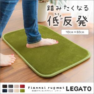 玄関マット キッチンマット 低反発ウレタン 防ダニ 抗菌防臭 40×60cm 長方形 もちもち フランネル 短毛 玄関 トイレ キッチン 洗面台