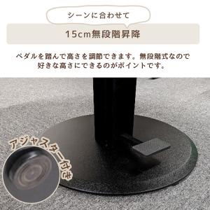 昇降式 こたつテーブル 100cm 丸型 円型...の詳細画像4