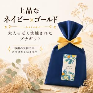 プチギフト お世話になりました ネイビーゴール...の詳細画像5