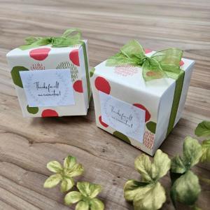 キューブクッキー  1個  プチギフト 【hearty】【20個セット】 退職 結婚式  出...