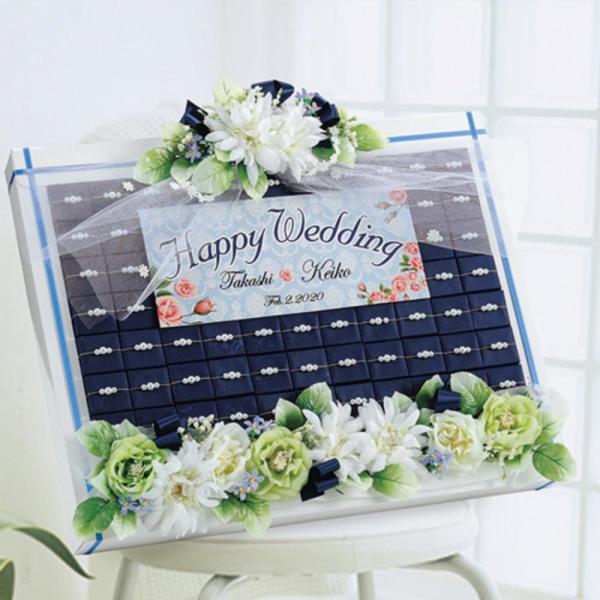 アクア・フローラル(ドラジェ) 56個セット プチギフト 【hearty】 退職 結婚式 出産 お世...