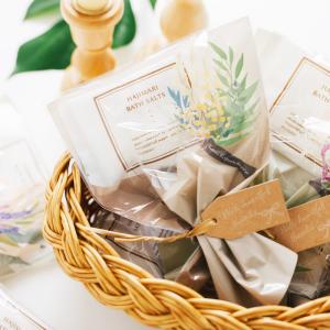 プチギフト 花束バスソルト ミモザ ラベンダー...の詳細画像4