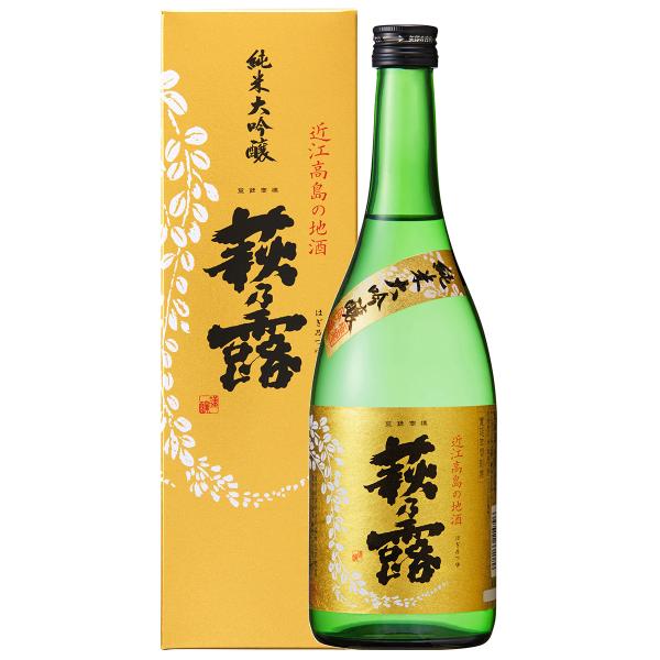 萩乃露 純米大吟醸 金ラベル 720ml【株式会社福井弥平商店】