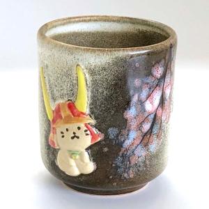 ひこにゃん桜ゆのみ : 布引焼窯元Yahoo!店 - 通販 - Yahoo!ショッピング