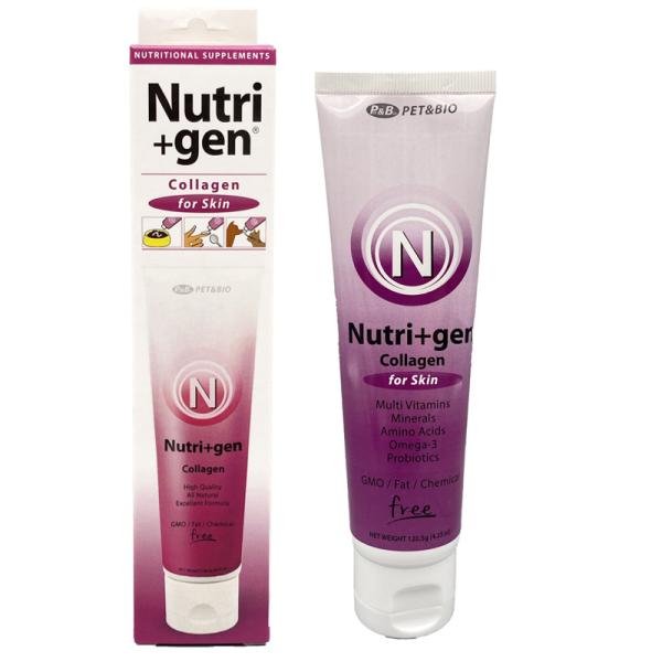 ペット用サプリメントジェル「Nutri+gen」コラーゲン (短毛種向け)(120g)