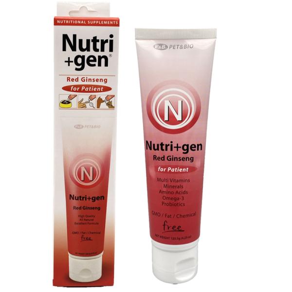 ペット用サプリメントジェル「Nutri+gen」紅参（120ｇ）
