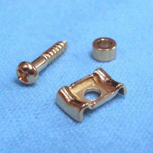 SCUD ストリングリテイナー 羽型 ゴールド