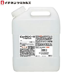 イチネンケミカルズ:ビュックリンC-18 4L×1本 011878【メーカー直送品】 OA クリーナー 洗浄剤 事務機 複写機 ゴムローラー｜cocoterrace