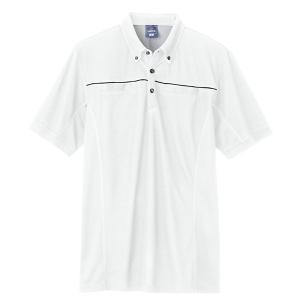 AITOZ (アイトス) 半袖ポロシャツ (男女兼用) ホワイト L 551044 551044の商品画像