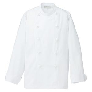 AITOZ(アイトス):調理白衣 コックコート (男女兼用)ホワイト 4L 861022 調理白衣 861022｜cocoterrace