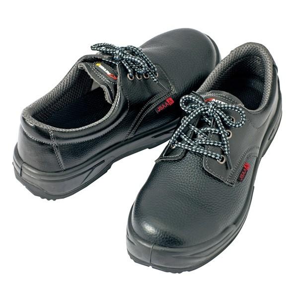 AITOZ(アイトス):セーフティシューズ (ウレタン+ゴム短靴ヒモ) ブラック 30cm 5982...