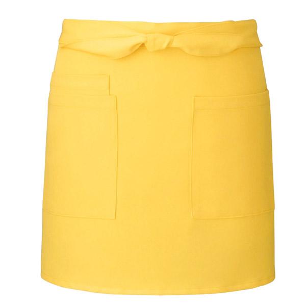 AITOZ（アイトス） ショートエプロン イエロー F HS2504