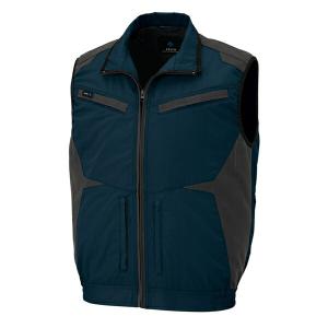 アイトス 空調服用ベスト 空調服TM ディープネイビー 3L AZ30587-018-3L