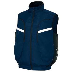 AITOZ(アイトス):空調服ベスト　　M　ネイビー AZ-50195