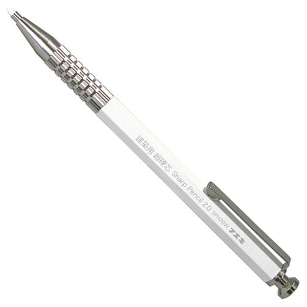 【メール便送料無料】フエキ シャープ2.0 超硬芯 白 SPH20W-H 4902561610055