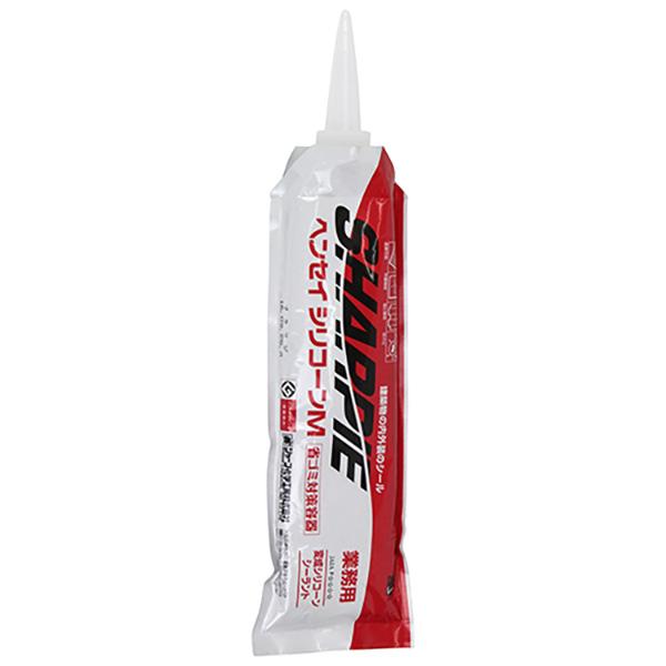 シャープ化学工業 SHARPIE 変成シリコンMパウチホワイト 330ml 498909794022...