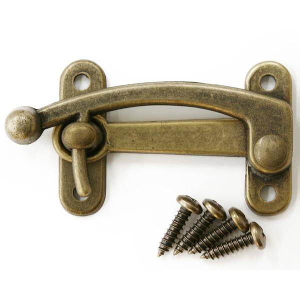 ハイロジック 両開き扉・右開き扉用防災うちかけ （大）50ミリ 真鍮色 58532