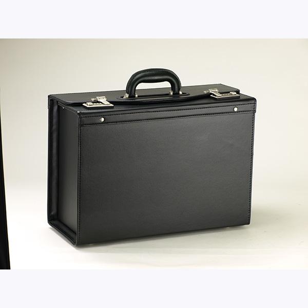 平野(HIRANO):合皮マチ広パイロットケース 20028-01 フライトケース ビジネスバッグ ...