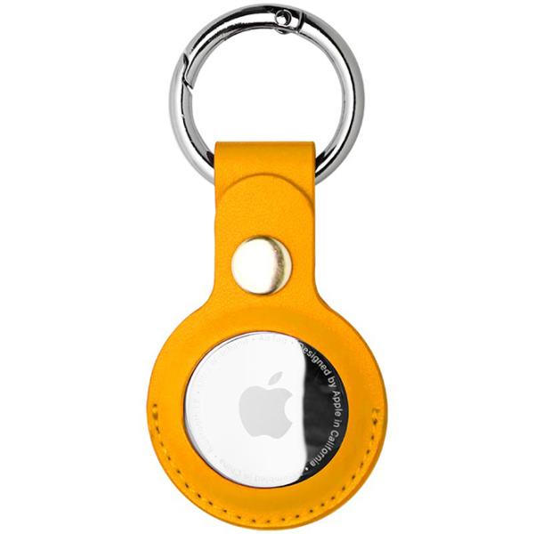 Lead(リード):AIRTAG専用本革レザーケース イエロー L07ATLCASE(YL)