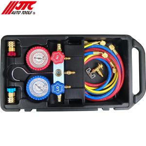 JTC1105BH JTCオートツールズ:ハイブリッド車用マニホールドゲージ メーカー直送品 エアコン マニホールドゲージR134a