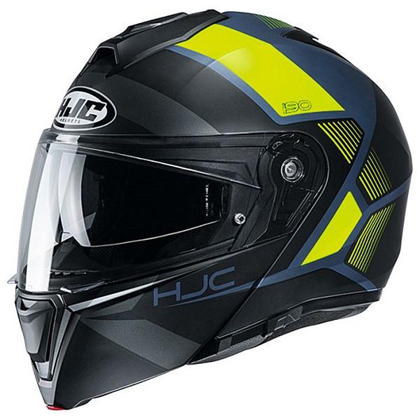 HJC Helmets:i90 ホレン BLACK/YELLOW(MC4SF) XL HJH190Y...