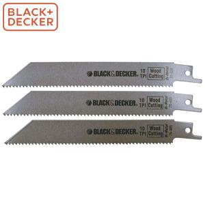 (ネコポス送料無料) BLACK&DECKER(ブラックアンドデッカー):木工ブレード 10TPI (木工 3枚) AX012-JP B+D｜cocoterrace