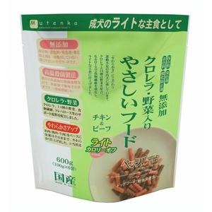 ペッツルート:クロレラ・野菜入り やさしいフード ライト 600g (100g×6袋) 4984937687076 sogyo2024 犬用 フード｜cocoterrace