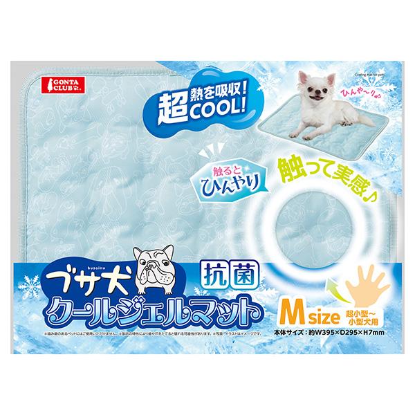 ブサ犬クールジェルマット M DA-582 ペット住関連用品 冷暖房器具 クールマット