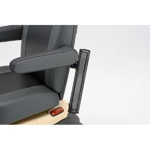 電動シニアカート用 ステッキホルダー 黒 取り付け工具付き 杖カゴ 杖