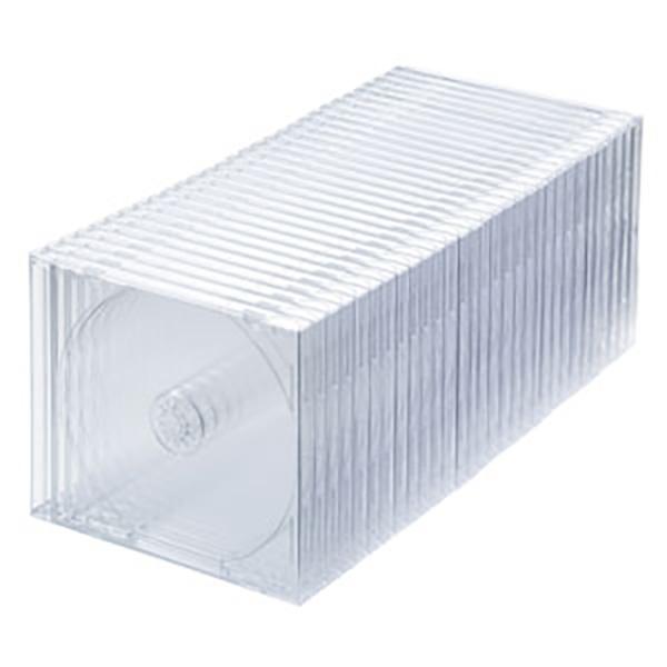 サンワサプライ:Blu-ray・DVD・CDケース（30枚セット・クリア） FCD-PN30CLN