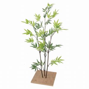(法人限定) ストアエキスプレス:人工樹木 ミニ黒竹 3本立 フェイクグリーン 人工観葉植物 80cmの商品画像