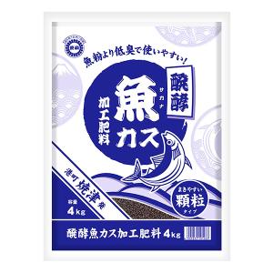 東商 醗酵 魚カス加工肥料 4kg 4905832101283