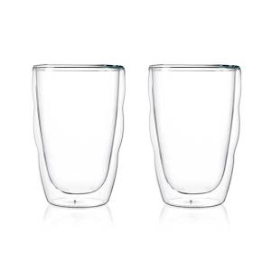 BODUM(ボダム):ピラトゥス ダブルウォールグラス 0.35L (2個セット) 699965161286 テーブルウェア 食器｜cocoterrace