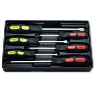 ko-ken(コーケン):貫通ドライバーシュリンクパックセット 6pcs PK166PS/6 貫通ド...