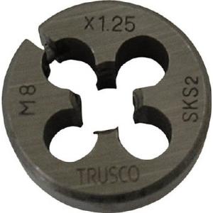TRUSCO(トラスコ中山):丸ダイス 25径 M8×1.25 (SKS) T25D-8X1.25 ...