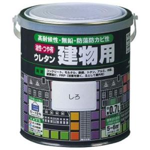 ロックペイント:油性ウレタン建物用 くろ 1.6L H06-1611 油性ウレタン建物用塗料 (1缶...