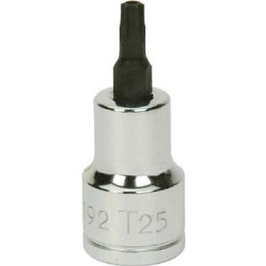 スナップオン ツールズ:WILLIAMS 3/8ドライブ いじり防止トルクスビットソケット T47 JHW35197