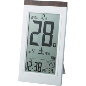アデッソ:ADESSO デジタル日めくり電波時計...の商品画像