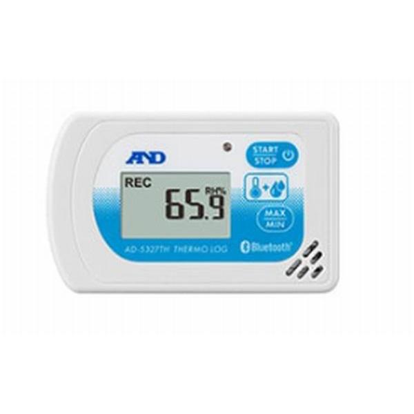 A&amp;D(エーアンドディー):BLE温度・湿度データロガー AD-5327TH ●Bluetooth内...