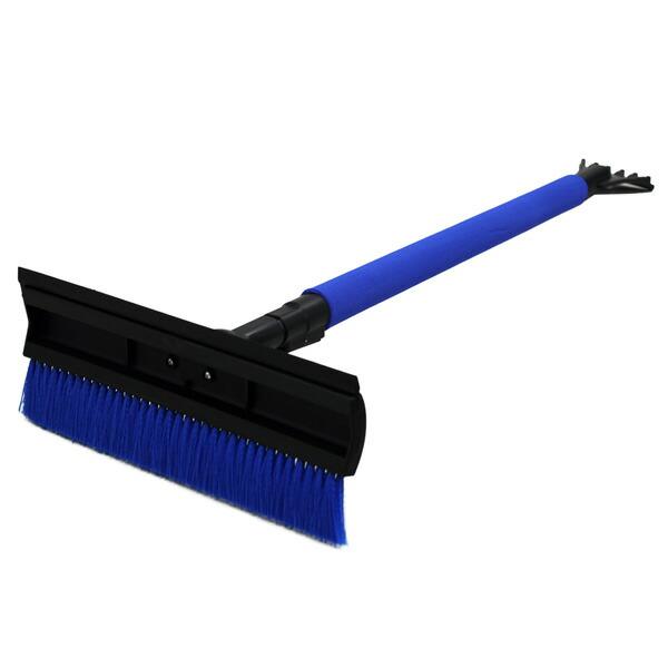 (在庫有)　Meltec(メルテック):スノーブラシ 5段伸縮式 ブラシヘッド角度調整タイプ 大型ヘ...