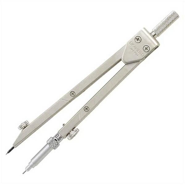 岡本製図器械 シャープコンパス  中型 径:10~130mm 283 （11-0283）