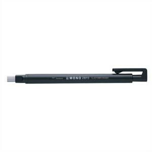 Tombow(トンボ鉛筆):ホルダー消しゴム モノゼロ 角型 ブラック EH-KUS11 事務用品 文房具 筆記具 ファイル 机上整理 オフィス