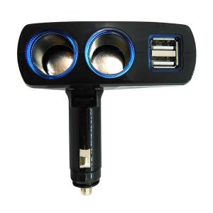 Broadwatch:カーシガー2分岐 2USB CAR-CIGAR-2P2USB