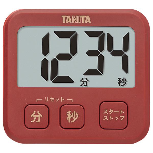 TANITA(タニタ):薄型タイマー　ＴＤ−４０８　レッド 8144800