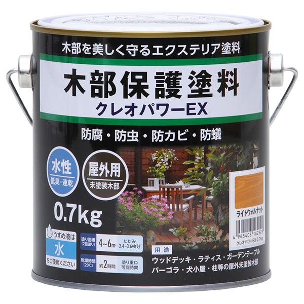 和信ペイント: クレオパワーEXライトウォルナット0.7kg #801221