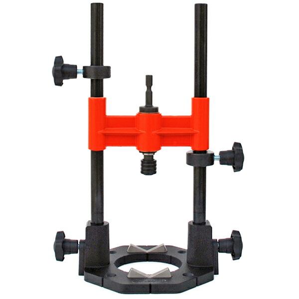 神沢鉄工:インパクトガイドDX イージーチャック付 K-802-3 DIY 木工 垂直 電動ドリル ...