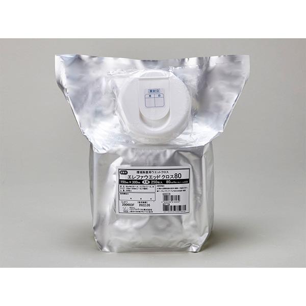 ハクゾウメディカル:エレファウエットクロス80 250枚 2600195